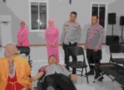 Polres Blitar Gelar Donor Darah