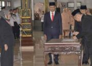 Bupati Tulungagung Maryoto Bhirowo Lantik Tiga Pejabat Tinggi Pratama
