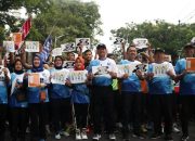 Bupati Tulungagung Membaur Bersama Ribuan Peserta Dalam Campaign Run Bersinar