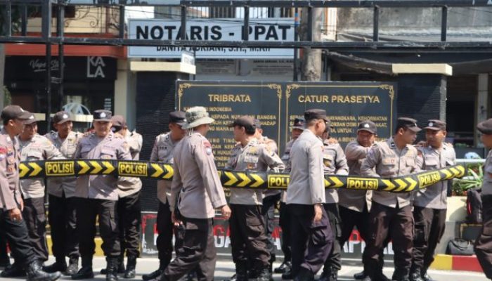 Jelang Pesta Demokrasi Polres Tulungagung Gelar Pelatihan Dalmas