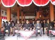 Peringati Hari Jadi Propinsi Jatim, Wakil Bupati Trenggalek Jadi Inspektur Upacara