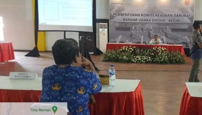 Komite Keadaan Darurat Bandara Kediri Dibentuk