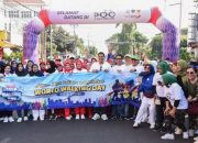 World Walking Day 2023, Walikota Kediri Jalan Kaki Bersama Warga