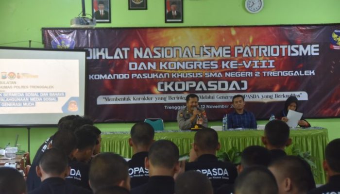 Polisi Ajak Gen Z Trenggalek Cerdas dan Melek Literasi Media Sosial