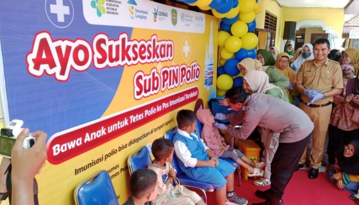 Penerima Imunisasi Polio Kabupaten Trenggalek sebanyak 73.643 anak dan balita