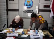 Deteksi Dini Penyalahgunaan Narkoba, BNNK Tulungagung Jalin PKS Dengan Polres