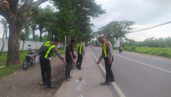 Pemotor Asal Blitar Tewas Tertabrak Bus di Pasuruan