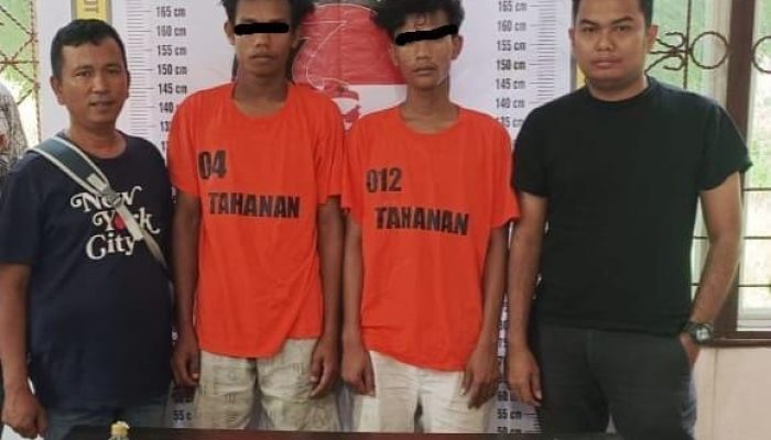 Dua Pemuda asal Simalungun ditangkap Polisi saat Pesta Narkoba