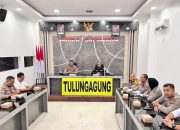 Polres Tulungagung Ikuti dialog Publik ” Internalisasi Wawasan Kebangsaan Dalam Rangka Transformasi Polri Presisi Menyongsong Indonesia Emas”