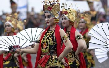 Seribu Lebih Penari Banyuwangi akan Tampil di Pantai Marina Boom