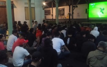 Nobar, Maryoto Bhirowo Datang Timnas Menang