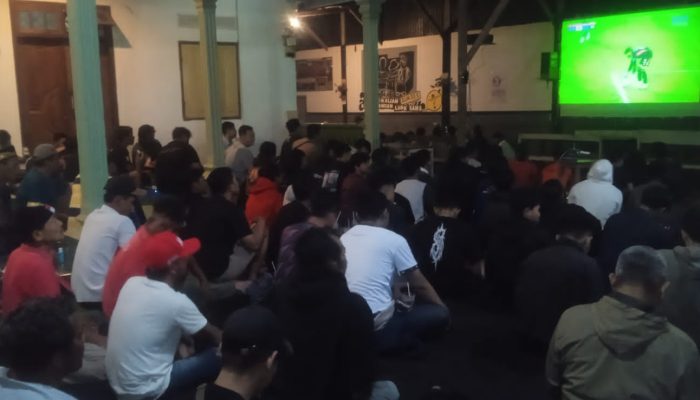 Nobar, Maryoto Bhirowo Datang Timnas Menang