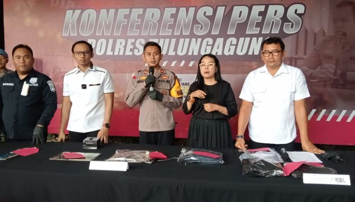 Pelaku Pencurian Ranmor Lintas Provinsi ditangkap Polisi