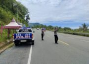 Polres Trenggalek Kerahkan Petugas untuk Pengamanan Wisatawan di Kawasan Watulimo
