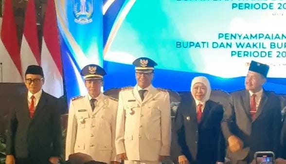 Bupati Tulungagung Gatut Sunu Wibowo dan Wakil Bupati Ahmad Baharudin Sampaikan Visi Misi 2025-2030