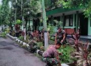 Kodim 0806/Trenggalek Gelar Aksi Bersih-Bersih Pangkalan untuk Lingkungan Kerja yang Sehat