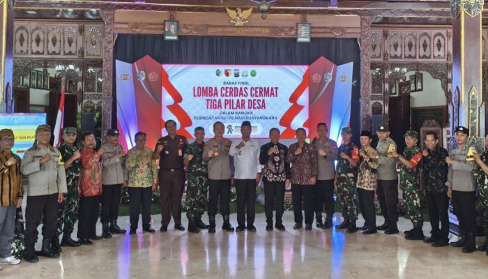 Lomba Cerdas Cermat Tiga Pilar Desa di Tulungagung: Sinergitas dan Kekompakan
