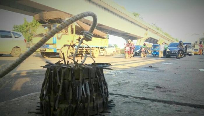 17 Anak Diamankan Polres Tulungagung karena Tebar Paku di Jalan