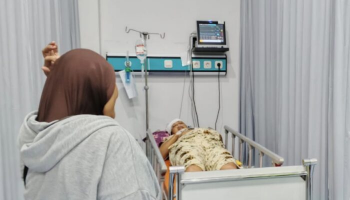 Kecelakaan Lalu Lintas di Tulungagung : Motor Tabrak Pejalan Kaki Hamil