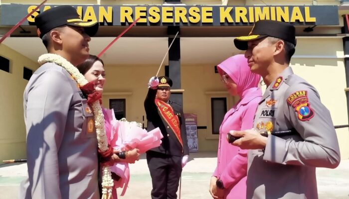 Tonggak Kepemimpinan Tertinggi di Polres Kediri Kota telah Berganti