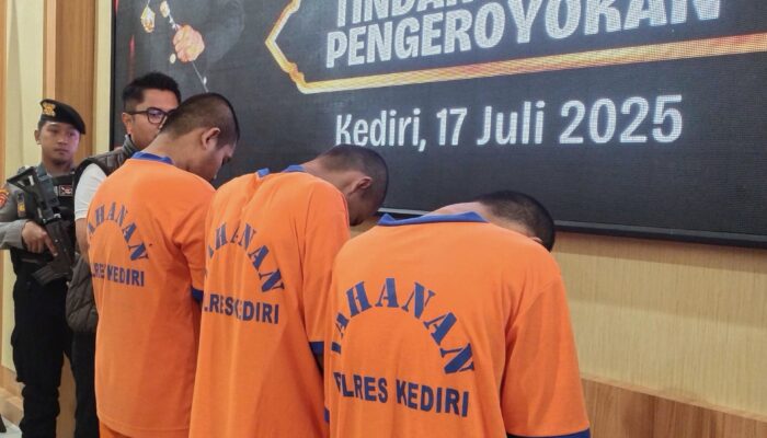 Diduga Terlibat Pengeroyokan di Kediri, Enam Oknum Pesilat ditangkap Polisi