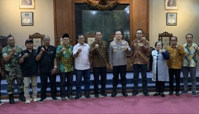 Redam Konflik Silat, Tim Gabungan Tulungagung Gelar Rapat Koordinasi