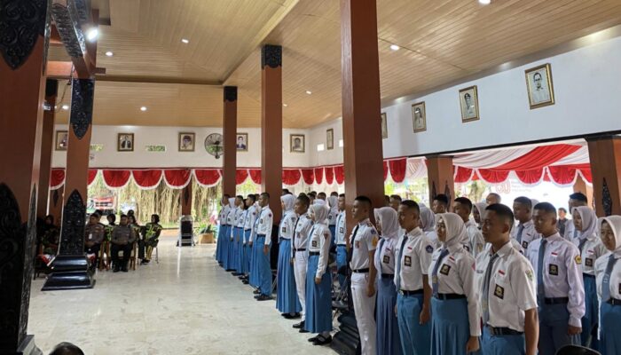 Polres Trenggalek Dukung Penuh Pelatihan Paskibraka untuk HUT ke-80 RI