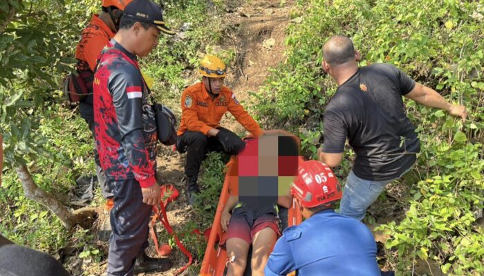 Detik-Detik Penyelamatan Pelajar di Gunung Cemenung: Terpeleset saat Turun, Korban Alami Luka dan Tak Sadarkan Diri