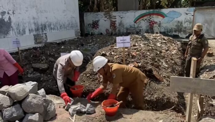 Bupati Tulungagung Resmikan Pembangunan Ruang Kelas Baru di TK Kemala Bhayangkari 49