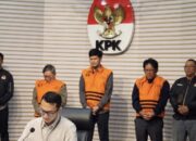 KPK Resmi Tahan Tiga Tersangka Kasus Suap Perizinan Hutan