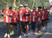 “Run For Hero”: Lari Lintas Kota Polres Tulungagung Menggugah Semangat Nasionalisme