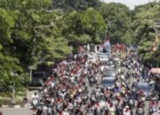 Ribuan Buruh Jawa Timur Turun ke Jalan, Tuntutannya Meluas dari Upah hingga Reformasi Pemilu