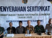 Sertipikat Tanah Elektronik Diberikan di Tiga Desa Tulungagung, Permudah Akses dan Jaga Keamanan Dokumen