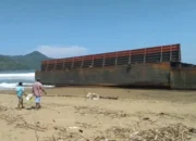 Tragedi Lingkungan di Pantai Konang: Tongkang Batu Bara Terdampar Ancam Konservasi Penyu