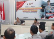 Kapolres Trenggalek Tekankan Profesionalisme dan Sisi Humanis dalam Penjagaan Tahanan