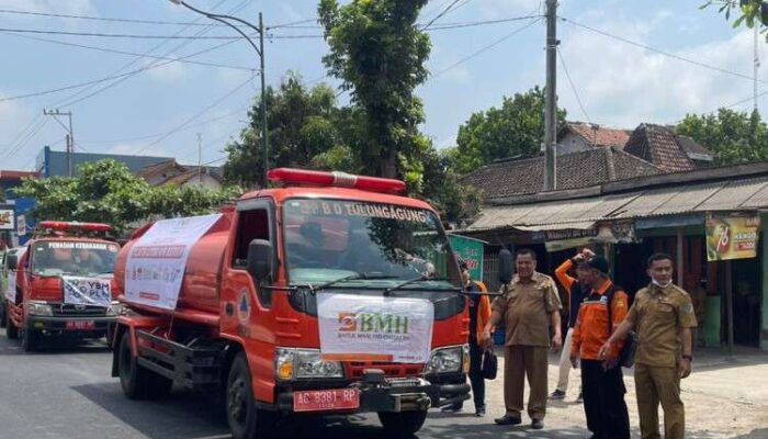 Kekeringan Meluas, Tandon Air Jadi Solusi Cepat BPBD Tulungagung