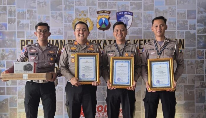 Satlantas Polres Tulungagung Borong Penghargaan, Raih Predikat Terbaik di Jawa Timur