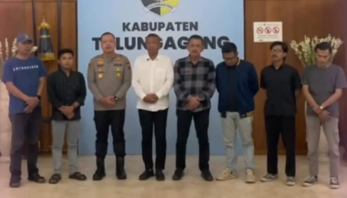 Unjuk Rasa di Tulungagung Ditunda, Koordinator Aksi dan Forkopimda Sepakat Berdialog