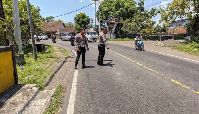 Tabrakan di Jembatan Reng-Reng Jember, Dua Orang Terluka