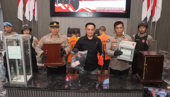 Terbongkar! Pencuri Kotak Amal Masjid Trenggalek Libatkan 6 Remaja, Otak Pelaku Diintai 7 Tahun Penjara