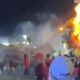 Insiden di Karnaval Ngunut, Balon Terbakar Tersulut Api Liang Liong, Dua Balita Terluka