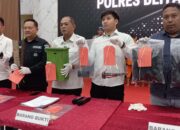 Polres Blitar Berhasil Ungkap Tiga Kasus Pencurian dalam Waktu Singkat