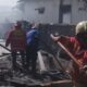 Lalai Tinggalkan Dapur, Rumah Warga Kedungwaru Tulungagung Ludes Terbakar