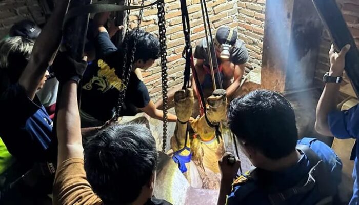 DRAMATIS! Sapi 7 Kwintal Mengamuk di Bondowoso, Berakhir Tercebur Sumur Sedalam 8 Meter