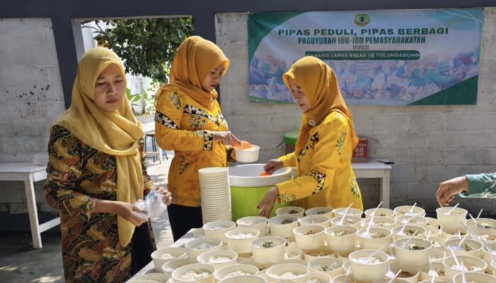 Bukan Sekadar Berbagi,Lapas Tulungagung Sulap “Jumat Berkah” Jadi Panggung Hidup Sumpah Pemuda