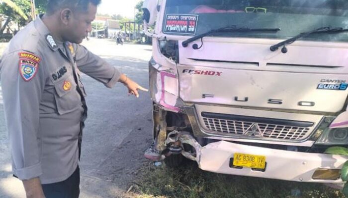Tragedi Pagi di Kediri-Wates: Pengendara Motor Meninggal Usai Tabrak Truk