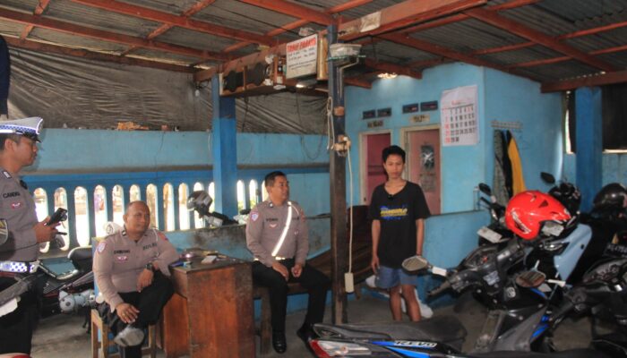 Demi Keamanan, Kasatlantas Trenggalek Imbau Penitipan Kendaraan Wajib Catat Identitas Pemilik