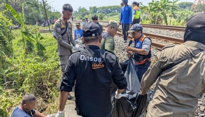 Kecelakaan Maut di Sememi Surabaya, Pemotor Asal Sumenep Tewas Tertabrak Kereta