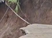DARURAT! JALUR VITAL PUTUS TOTAL! Akses Nyawangan-Picisan Tulungagung Amblas 20 Meter, Warga Terancam “Jalur Neraka”