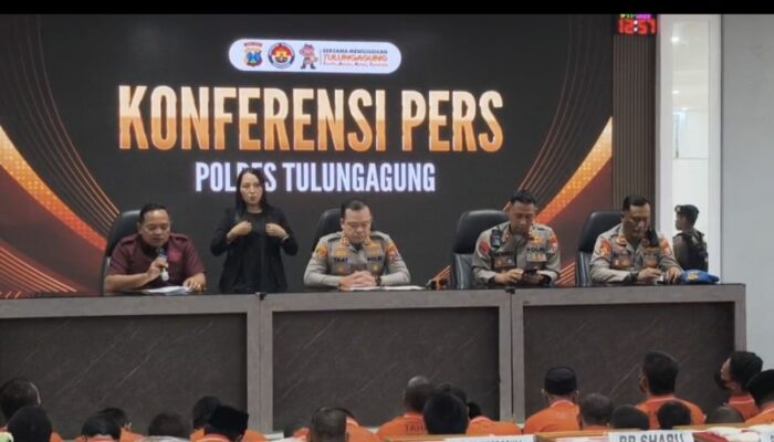 OPERASI TIGA BULAN: Polres Tulungagung Gulung 41 Tersangka Narkoba, Hampir Setengah Kilo Sabu Disita!